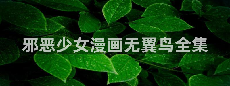汗汗漫画~羞羞漫画sss：邪恶少女漫画无翼鸟全集